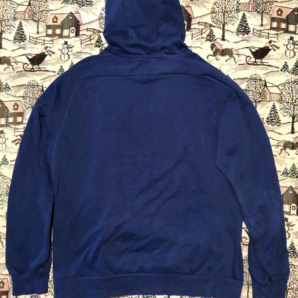 Puma Pullover Hoodie Men Size Medium Blue Color - Picture 9 of 9